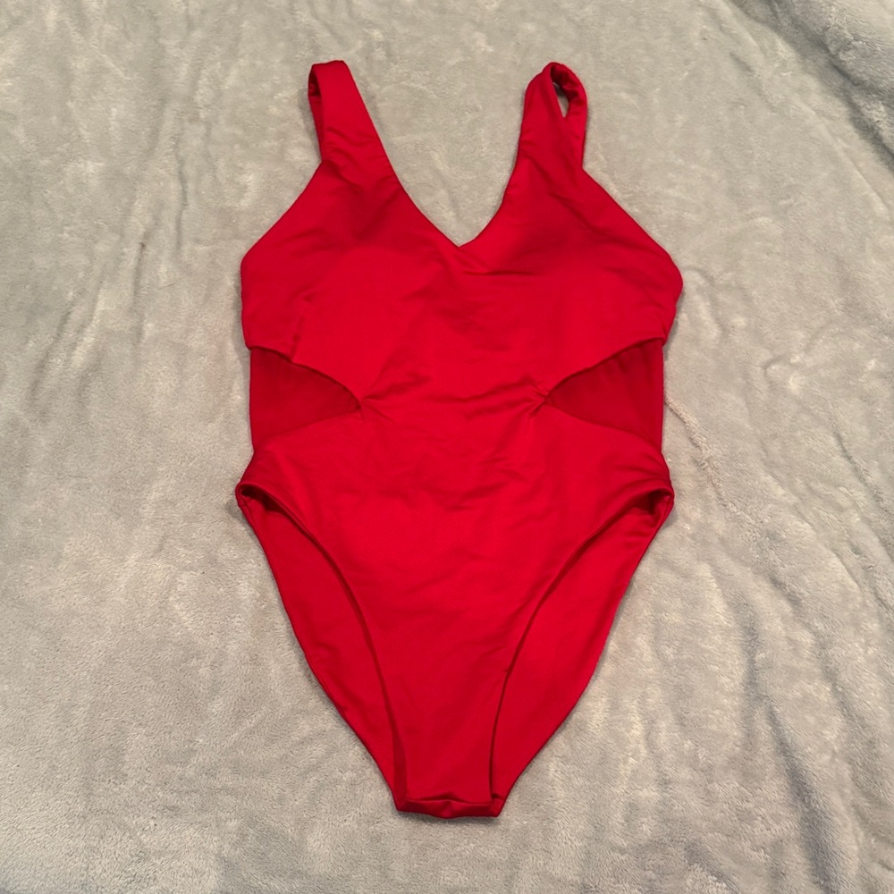 BuffBunny Vibrant Red Women's One Piece